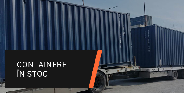 Containere maritime in stoc
